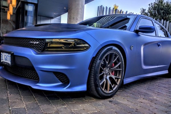 Dodge Charger Hellcat Avery Matt metallic brilliant blue