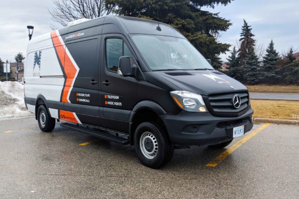 Benz Sprinter Branding van wrap North Film Co
