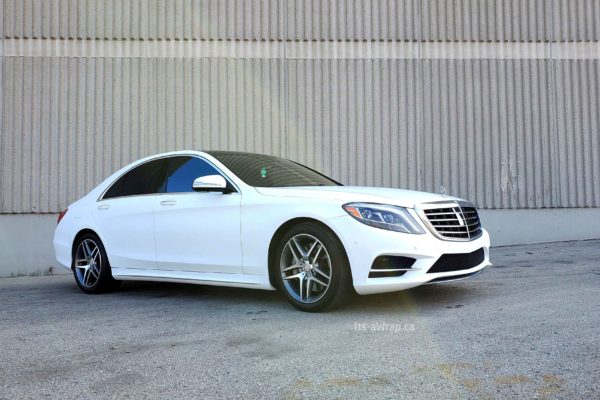 Mercedes Benz with Car wrap Mississauga