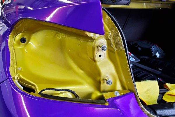 BMW Purple Car wrap M4-min