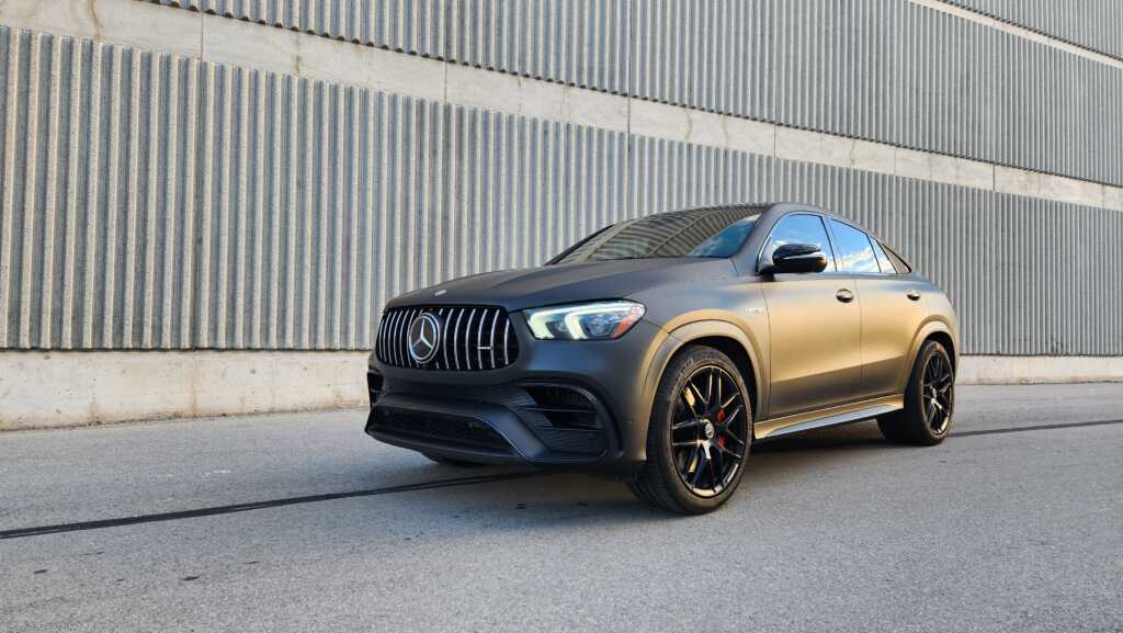 Gle 53S Car wrap _ Matte black - Mississauga Ontario