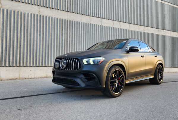 Gle 53S Car wrap _ Matte black - Mississauga Ontario