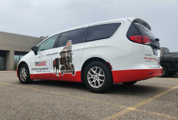 Dog Guide Commercial Wrap Mississauga Ontario
