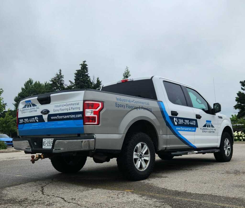 Ford F150 Commercial Wrap / Fleet graphics - Mississauga Ontario